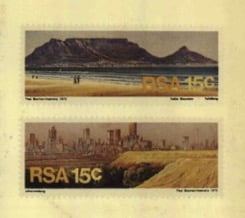 This is South Africa stamp