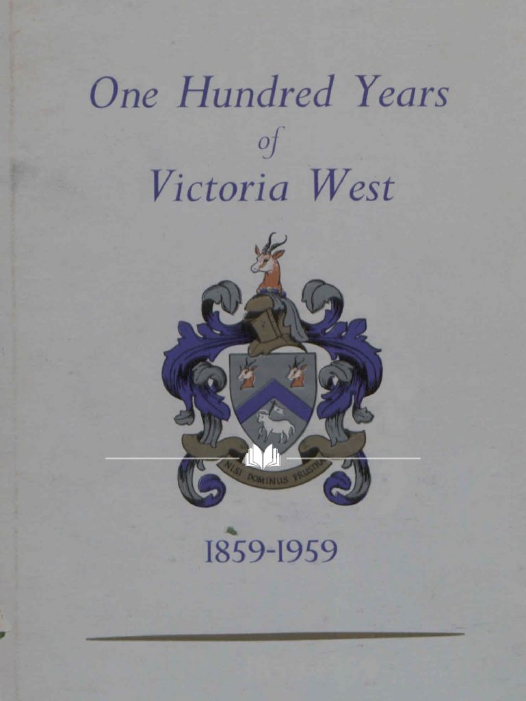 Victoria West_Book